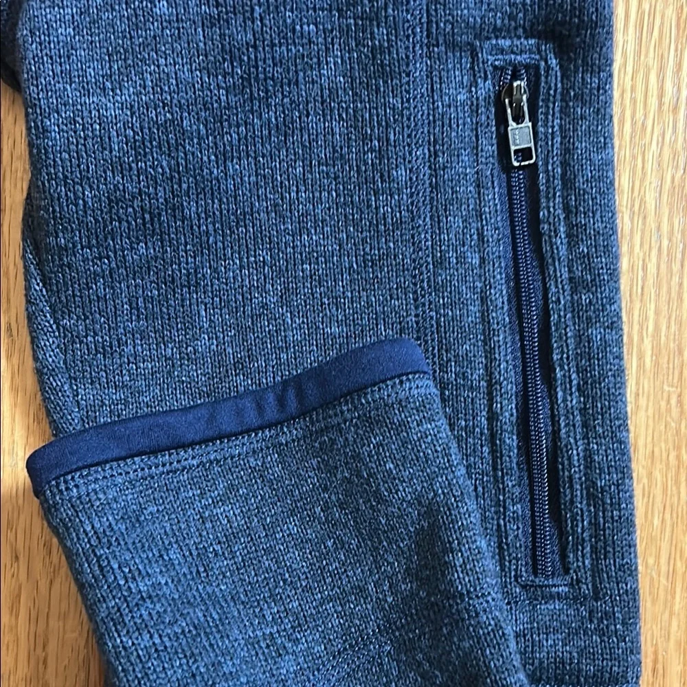 PATAGONIA Blue Quartz 1/2 zip pullover Sweatshirt Size Large - Picture 8 of 8